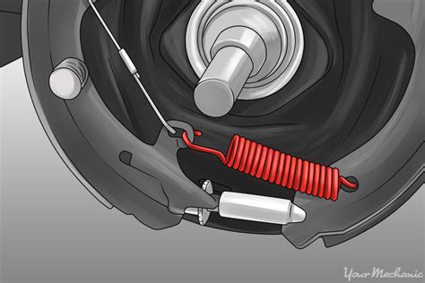 Clean the brake master cylinder top of using a towel, then loose and remove the lid. You should follow this important tip to know how to adjust rear drum brakes without hassle. 9. Set the Rear Brake Shoes. After work done on both the wheels, the brake shoes are ready to set to the drum brake system.