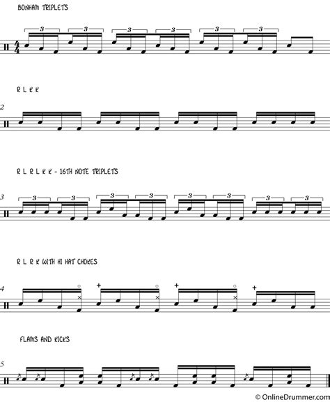 Drum fills. Flams are a very powerful rudiment and, although you can play them in any genre, these drum fills sound especially effective in a rock setting. A great example of using flams in fills is the opening drum fill that Dave Grohl provides in Nirvana’s ‘Smells Like Teen Spirit’. He busts out four big flams with bass drums and hi-hats between them. 
