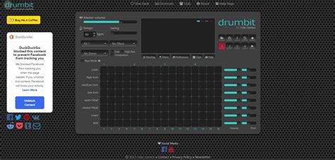 Drumbit examples.  It aims to be a very easy to use drum machine, offering ...