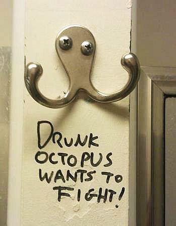 Drunk Octopus Wants to Fight (but I do not): 7 Quick …