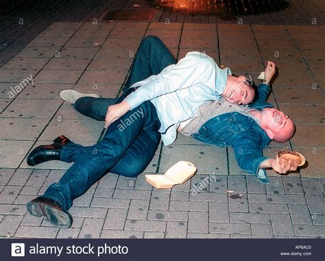 Drunk Straight Friends Passed Out