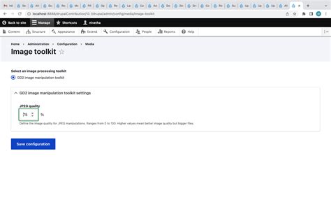 Drupal 8 image toolkit. x Issues: #1664844: Convert image toolkits into plugins #2357...