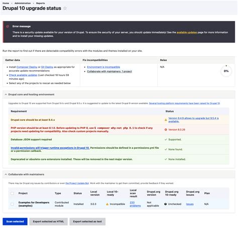 Drupal 9 tutorial.  .  If you need to update your Drupal 10 site, first learn how to pe...