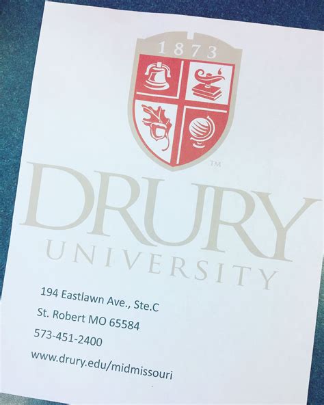 Drury University Calendar