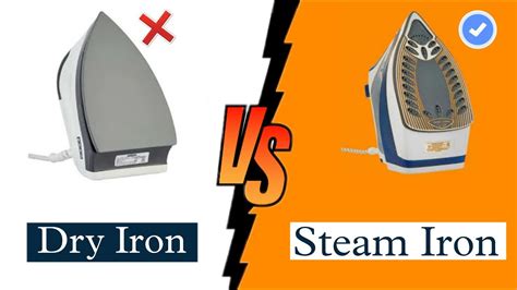 Dry Iron vs Steam Iron; Which One Should You Buy?