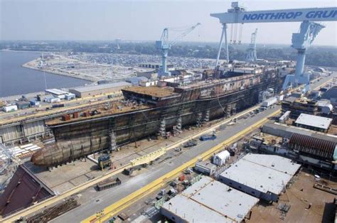 Dry dock 12 in Newport News, VA 23607