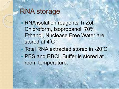 Dry rna storage.  Non-Modified RNA Resuspension.  Anhydrobiotic However, there is ...