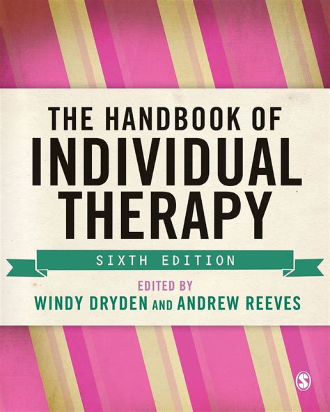 Drydens handbook of individual therapy by windy dryden. - Biomedical engineering and design handbook volume 2 volume 2 biomedical engineering applications.