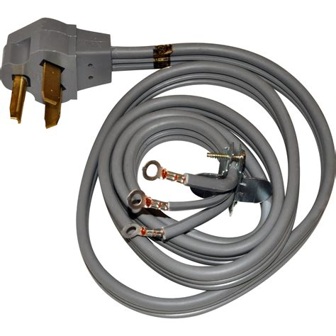 Then choose a 3-wire power supply cord with ring or spade terminals and UL listed strain relief. The 3-wire power supply cord, at least 4 ft. (1.22 m) long, must have 3 10-gauge solid copper wires and match a 3-wire receptacle of NEMA Type 10-30R. 4-wire receptacle (14-30R) 3-wire receptacle (10-30R) Electrical Requirements It is your .... 
