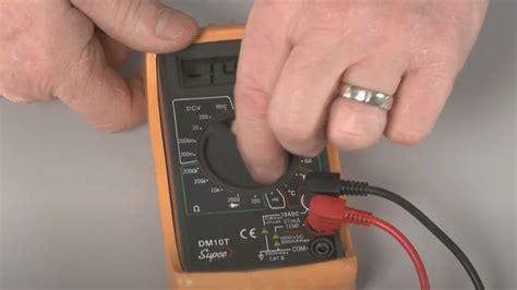 Dryer thermistor test.  What setting should my multimeter be on to test a ther...