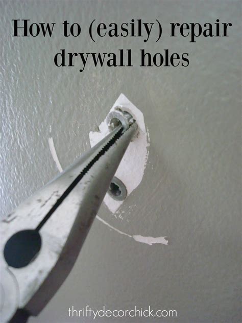 Drywall Central - How To Patch Screw Holes In Drywall