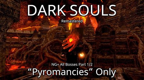 Ds1 pyromancies. You can get 2 x Combustion (Quelana, Laurentius) Great Combustion and Black Flame, and really most bosses are going to go down from just Great Combustion alone. It would be a bit more boring just to use the Combustion types though. The higher damage Fireball spells are decent, poor range but good damage. Fire Surge is very good too, but watch ... 