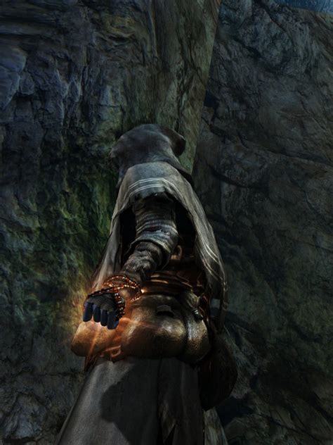 Trading an unupgraded Pyromancy Flame (+0) with him for a red titanite chunk. Royal Wood: Drops from Crystal Lizard, jump down the waterfall right after the entrance of Kalameet's boss arena. Oolacile Township: Above the entrance of the mansion with two sorcerers, using light to make the wall portion that looks like a door disappear.. 