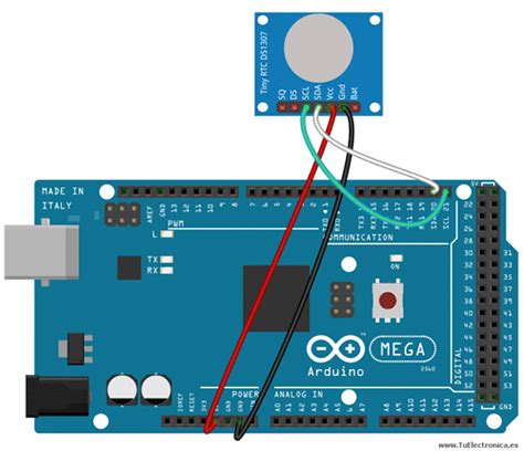 Ds1307 Arduino Mega