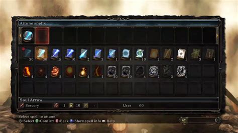 Ds2 attunement. Guide to completely break this game (And make Sorcerer a viable class for once lul) Get Bonfire ascetics & farm some old Paledrake Souls - trade them for Crystal Soul Spears - leave INT in 53 and instead lvl up Attunement to 94 (This increases both the amount of slots and spell's casts). Some equipmen that increases casts and spell slots can be useful too - With this you can equip many CSS and ... 
