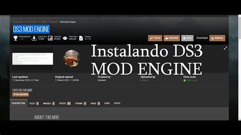 Ds3 Mod Engine Help First Time User Modsouls