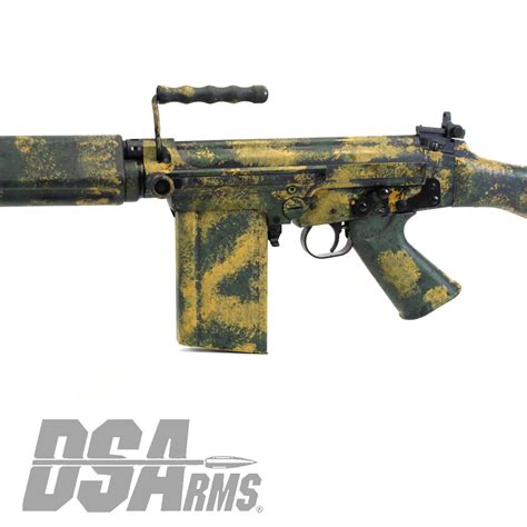 Buy a DSA SA58 online. Sell your DSA SA58 for FREE today on GunsAmerica! Go. Sign In . Sign In . GUNSAMERICA. SHOP GUNS & GEAR. Rifles. Semi Auto Rifles; ... DSA SA58 FAL OSW Pistol, 7.62 x 51mm NEW Folding Arm Brace. Seller: TheMarksman (FFL) TheMarksman (FFL) Gun #: 902014061.. 