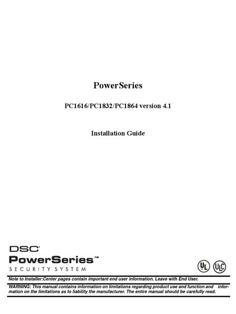 Dsc power series 1616 installation manual. - Owners manual for ford five hundred 2006.