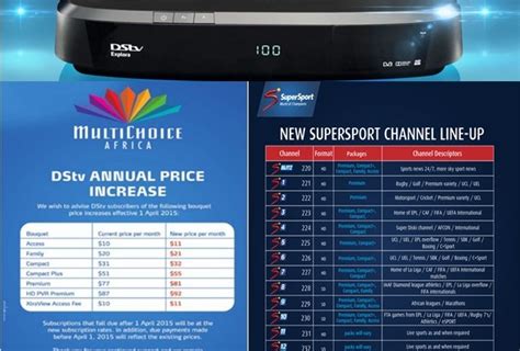Dstv Subscription Prices