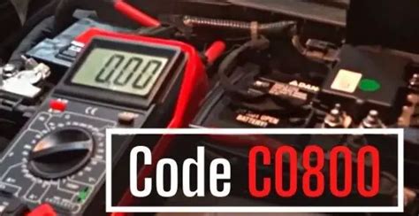 (2/5) C0045-06 Left Rear-Low Voltage/Open. (3/5) C0800-03 Control Module Power Circuit-Low Voltage. (4/5) U0140-71 Lost Communication With Body Control Module .... 