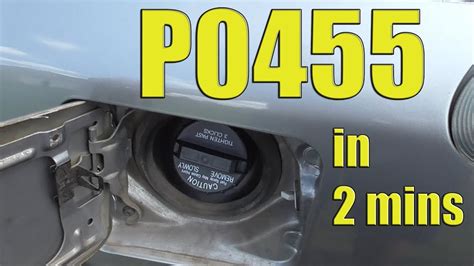 How to fix a Chevy or GM P0455 engine code: Evapora