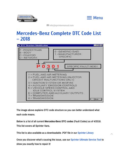 Dtc p13e4 mercedes benz.  Use a professional scan tool to clear existing fa...