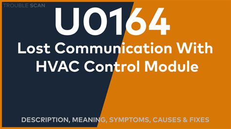 Dtc u0164 mercedes benz.  Drivers notice the problem immediately because cabin comf...