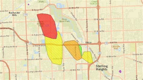 The utility is staging repair crews around Oakland County and beyond to possible power outages. As of noon Tuesday, DTE's outage map showed fewer than 900 customers …. 
