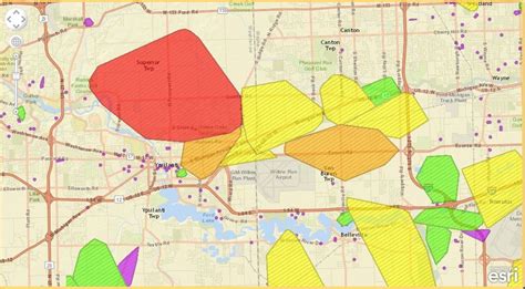 Dte outage map ypsilanti. DTE Energy can be reached at 800-477-4747. Consumers Energy can be reached at 800-477-5050. For non-emergency situations, you can report the wire to DTE online here. Stay at least 20 feet from the ... 