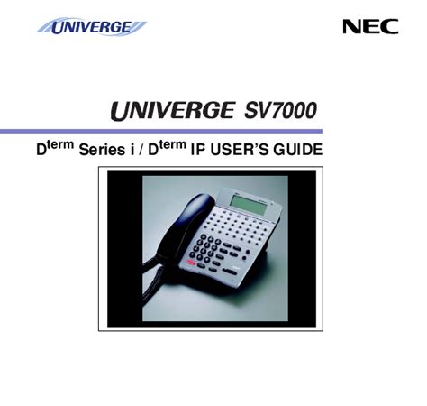 Dtu 8d 2 nec phone manual. - Polaris 360 swimming pool cleaner install guide.