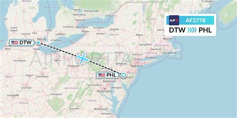 Detailed flight information from Detroit D