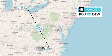 Flying time from Detroit, MI to Raleigh, NC. The total flight duration from Detroit, MI to Raleigh, NC is 1 hour, 15 minutes. This is the average in-air flight time (wheels up to wheels down on the runway) based on actual flights taken over the past year, including routes like DTW to RDU . It covers the entire time on a typical commercial .... 