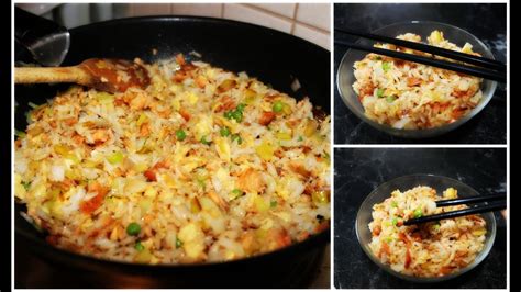 Du riz sauté Chinese style fried rice By Balkissa’s cooking