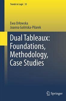 Dual Tableaux Foundations Methodology Case Studies