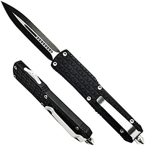 The Benchmade Infidel is a popular OTF knife featuring a sliding button on the face of the handle, instead of the side as many other OTF knives. Check them o.... 