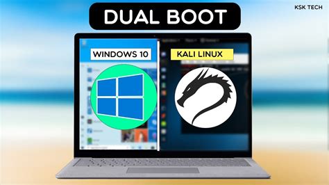 Dual boot kali with windows