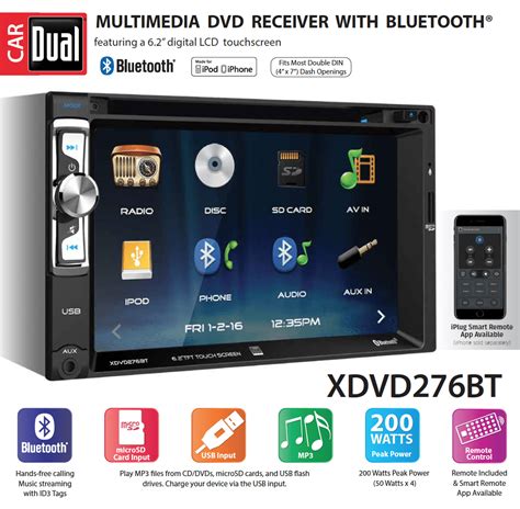 Dual double din bluetooth radio. 99$159. 2 inch LED Backlit LCD Multimedia Touch Screen Doub...