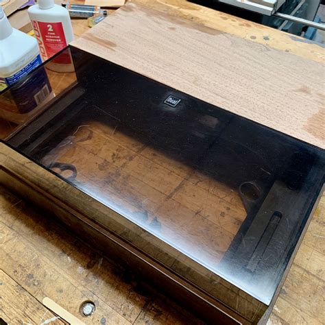 Dual turntable base.  Design Inspired by this build project on VinylEngine, I dec...