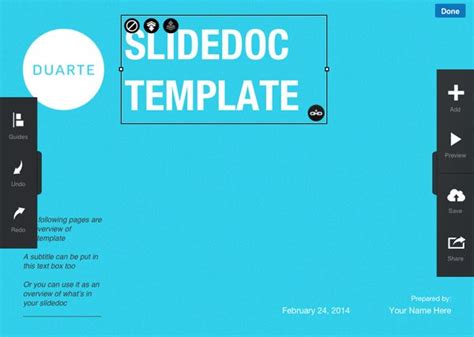 Duarte Slidedoc Presentation Templates For Flowboard Presentation Templates Presentation Duarte