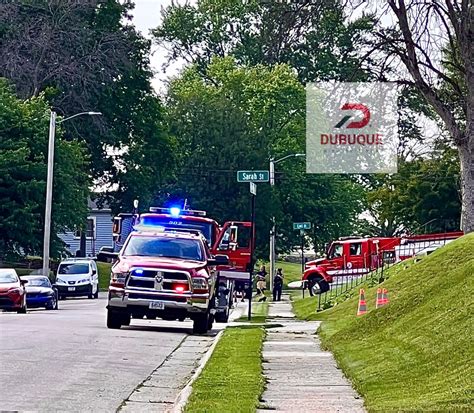 Breaking News: Structure Fire. Thursday, May 11, 2023. Dubuque Fire & Rescue are responding to 3080 Vail Trail for a vehicle fire in a garage. That’s attached to the residence. The resident is evacuated at this time.. 