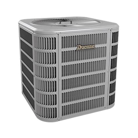Ducane air conditioner. MFG # 4HP17L36P-51A. Ducane high-efficiency heat pump with 17 SEER (16.2 SEER2) and 8.8 HSPF (7.5 HSPF2) ratings. ENERGY STAR® certified for money-saving rebates. Omniguard® Total Corrosion Protection Technology extends unit life. Quiet Shift™ technology reduces noise during defrost mode. Powerful single-stage motor lowers … 