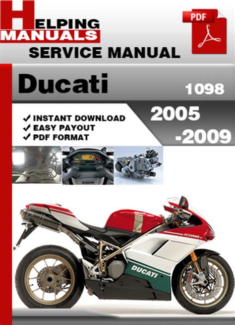 Ducati 1098 2005 2009 service repair manual. - Mazda mx5 mx 5 miata service repair manual download 99 02.