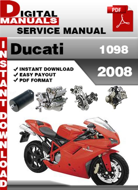 Ducati 1098 2008 repair service manual. - Fordson super dexta tractor workshop service repair manual.