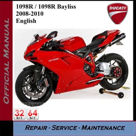 Ducati 1098r 1098r bayliss 2008 2010 workshop service manual. - 300 aac manuale di ricarica blackout.