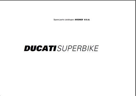 Ducati 2009 1198 s superbike usa parts catalogue ipl manual. - Med hilsen fra det ellevte hus.