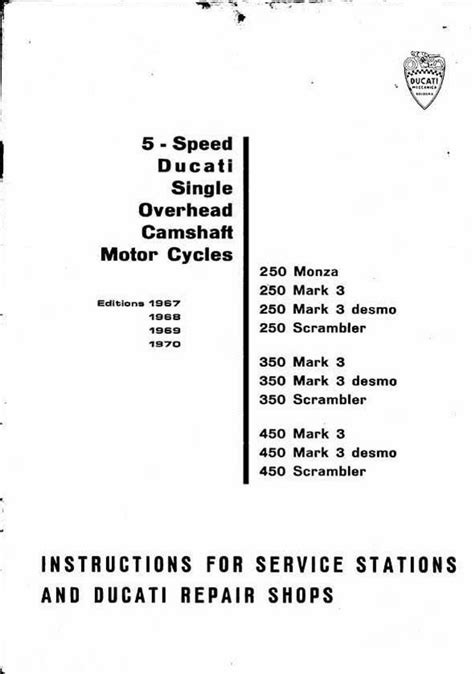 Ducati 350 mark 3 desmo 1967 1970 service repair manual. - Lg 42ls669c 42ls669c zc led lcd tv service manual.