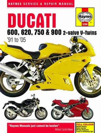 Ducati 600 620 750 900 2 valve v twins 91 to 05 haynes service repair manual. - Auf den spuren der entstehung einer neuen kategorie.