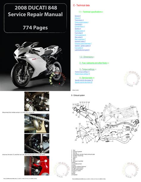 Ducati 848 superbike 2008 2009 service reparaturanleitung. - Manual de piezas descargable para tractor john deere 1010.