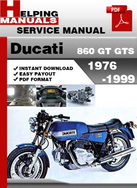 Ducati 860 gt 1976 1999 workshop manual. - Toyota landcruiser 100 series 98 07 workshop repair manual.
