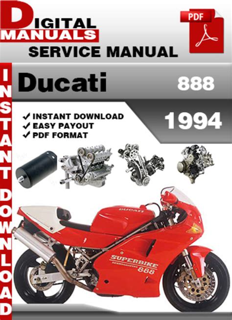 Ducati 888 1994 repair service manual. - Study guide for general maintainer exam.